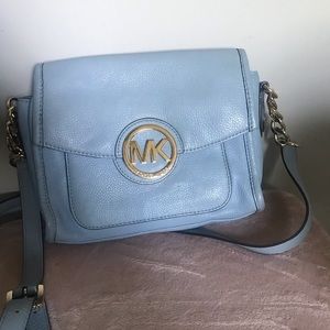 Light Blue Michael Kors Crossbody bag